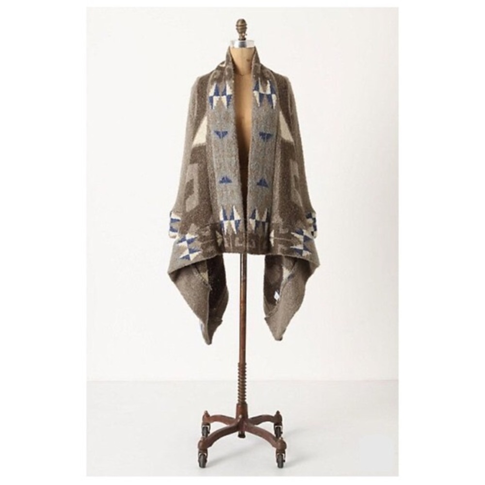 Anthropologie Aleutian Folk Cardigan